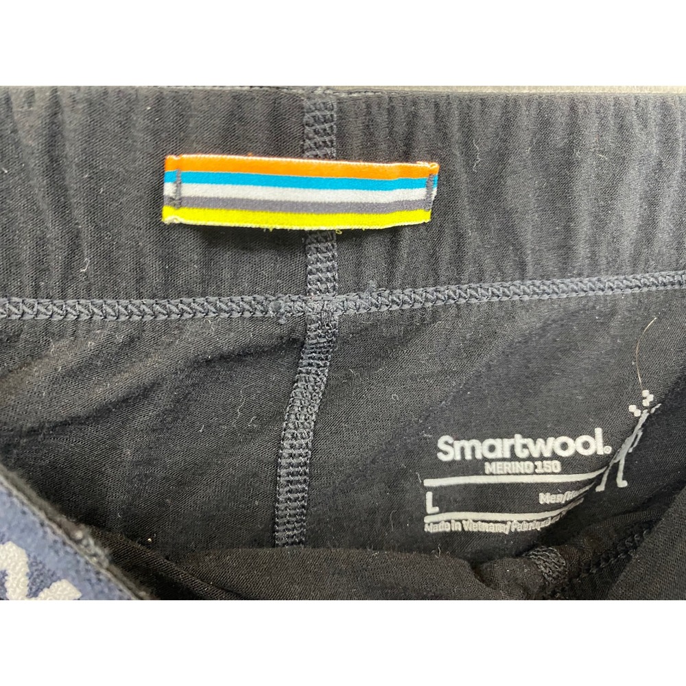 Smartwool Merino 150 Mens Black Base Layer Leggings Large Activewear Bottoms - Picture 4 of 6